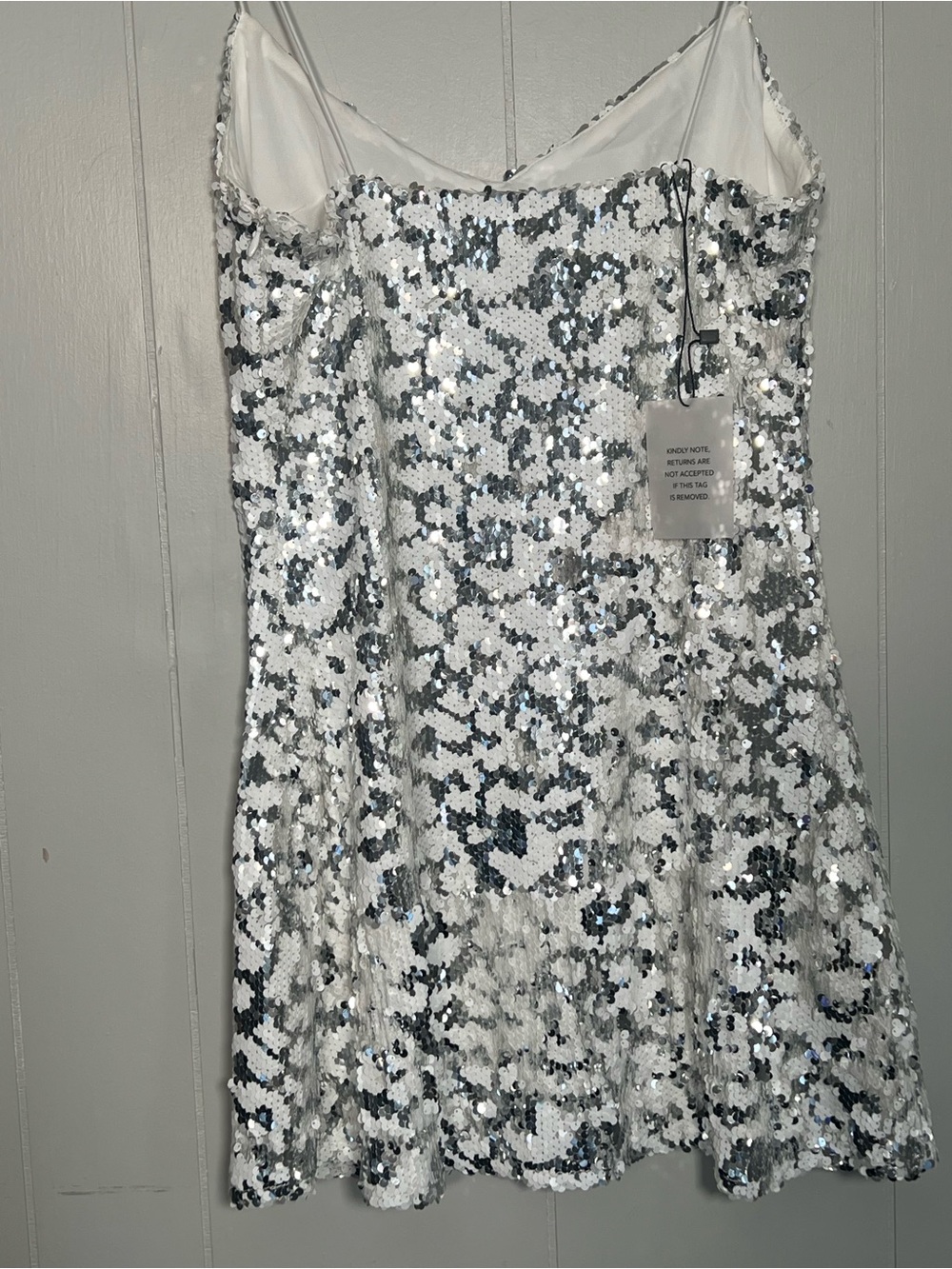 superdown Bryanna Mini Dress in White Multi - Picture 12 of 12